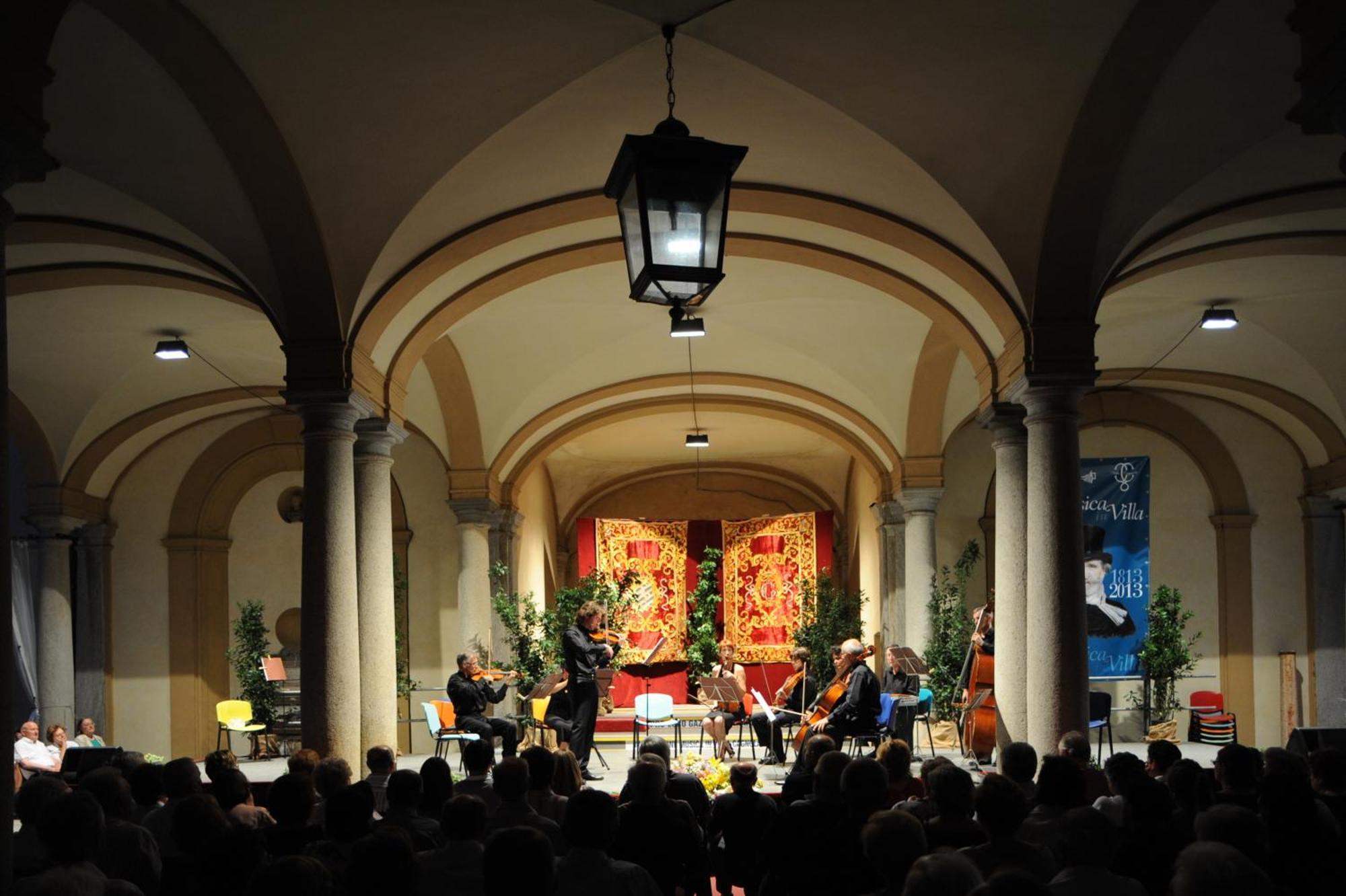 Villa Cagnola Schianno Bagian luar foto